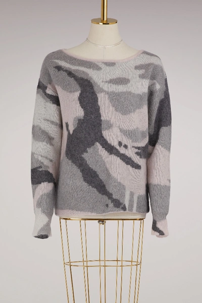 Shop Rag & Bone Sinclair Mohair Sweater In Pink