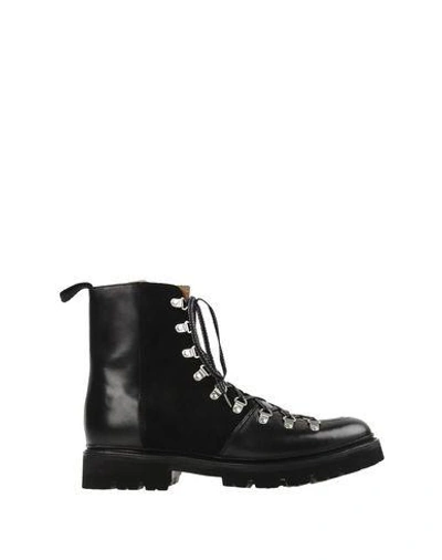 Shop Grenson Man Ankle Boots Black Size 9 Soft Leather
