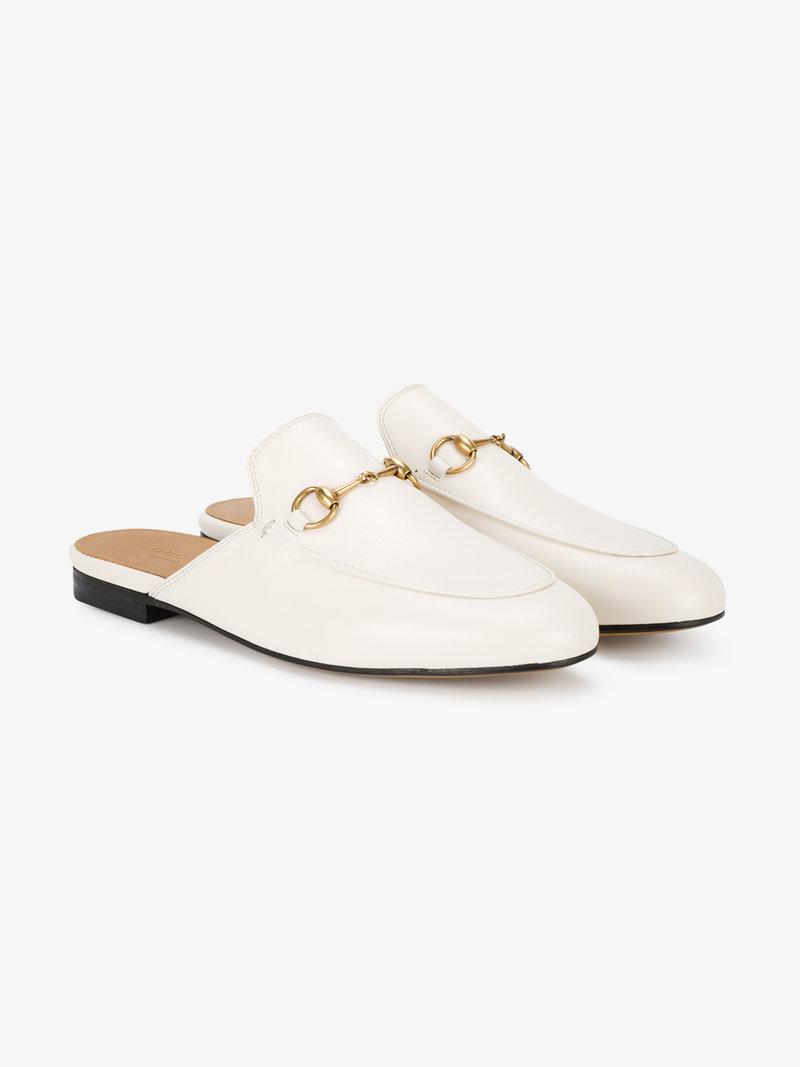 gucci white mules