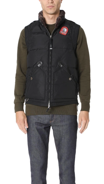 Parajumpers Kobuk Vest In Black | ModeSens