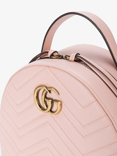 Shop Gucci Gg Marmont Quilted Backpack