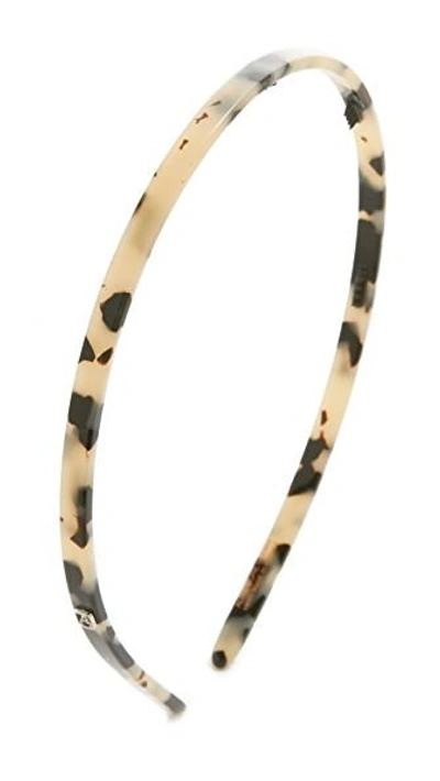 Shop Alexandre De Paris Thin Headband Albinos