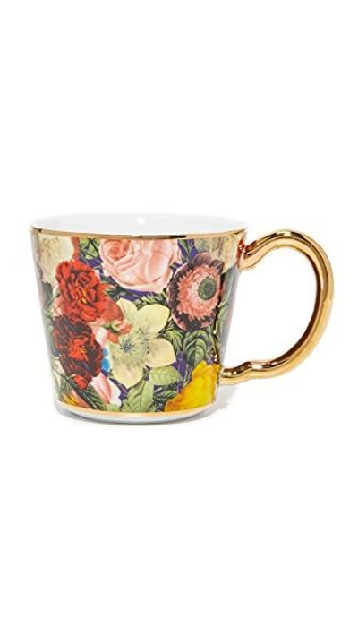 Shop Gift Boutique Floral Teacup In Multi
