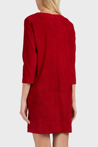 Shop The Row Trimpton Suede Dress