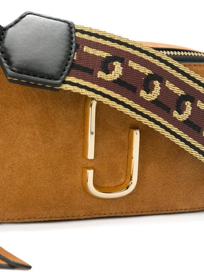 Shop Gucci Snapshot Camera Bag In Brown