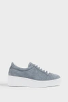 ROBERT CLERGERIE Tasket Suede Trainers