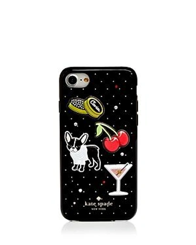 Shop Kate Spade New York Make Your Own Iphone 7/8 Case In Black Multi/gold