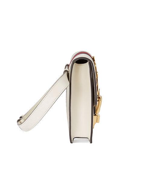 Gucci Sylvie Leather Belt Bag In White | ModeSens