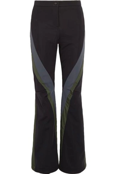 Shop Fendi Wonders Paneled Ski Pants In Black