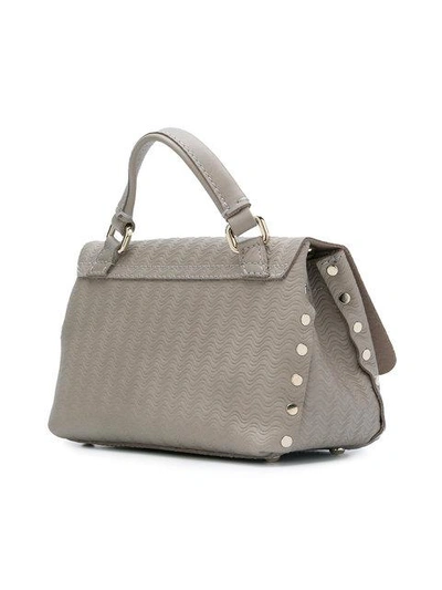 Shop Zanellato Postina Baby Bag In Grey