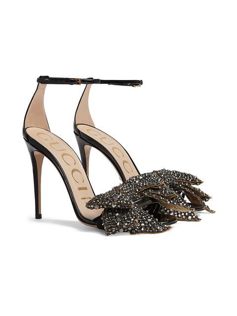 gucci bow flip flops