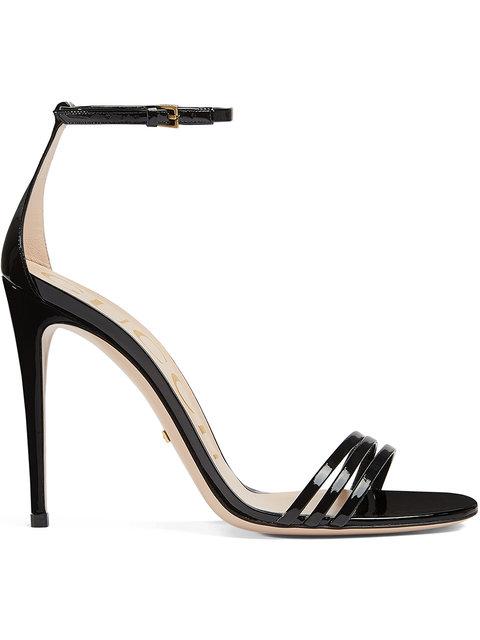 gucci crystal bow sandals
