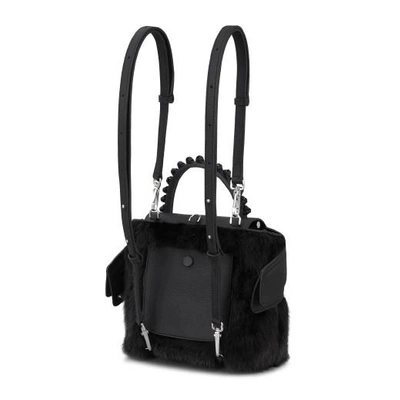 Shop Tod's Wave Backpack Mini In Black