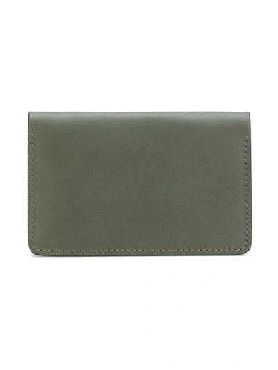 Shop Horizn Studios Double Card Holder In Green