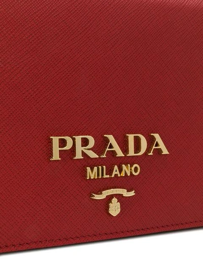 Shop Prada Saffiano Shoulder Bag