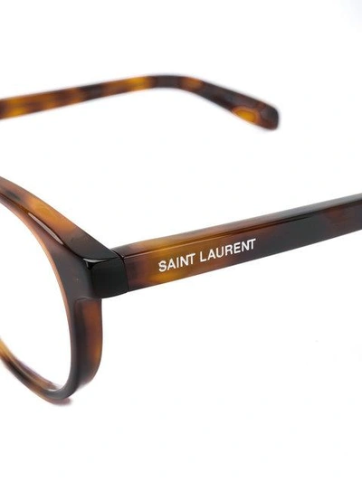 Shop Saint Laurent Sl191 002 Glasses