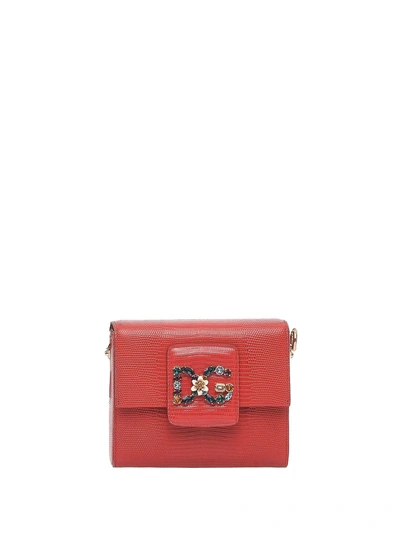 Shop Dolce & Gabbana Minibag Millennials Red In Rosso