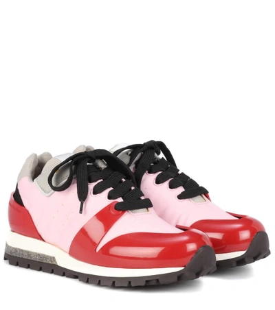 Shop Acne Studios Joriko Sneakers In Pink
