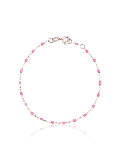 Shop Gigi Clozeau Pink Beaded Rose Gold Bracelet