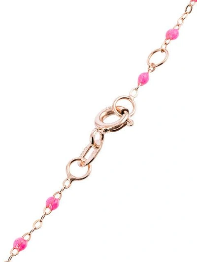 Shop Gigi Clozeau Pink Beaded Rose Gold Bracelet