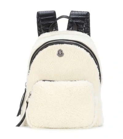 Shop Moncler Fur Backpack