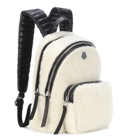 Shop Moncler Fur Backpack