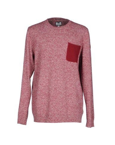 Shop Weekend Offender Sweaters In Maroon