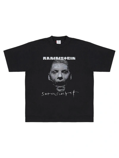 Shop Vetements Rammstein Print T-shirt