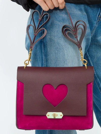 Shop Anya Hindmarch Bathurst Heart Xs Bag