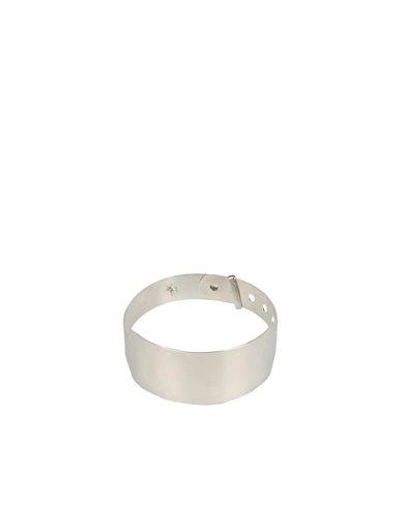 Shop Mm6 Maison Margiela Bracelet In Silver