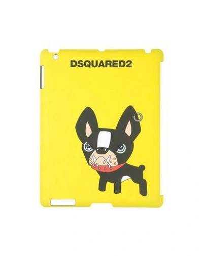 Shop Dsquared2 Ipad Cover In Yellow