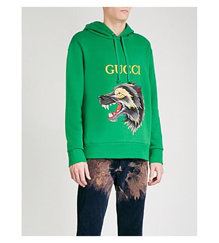 green gucci hoodie