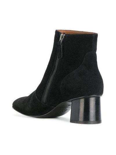Shop Silvano Sassetti Side Zip Boots In Black