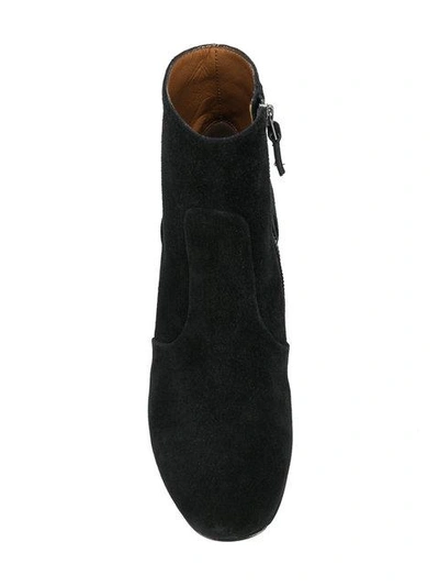Shop Silvano Sassetti Side Zip Boots In Black
