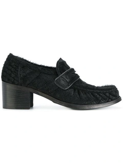 Shop Silvano Sassetti Heeled Loafers - Black