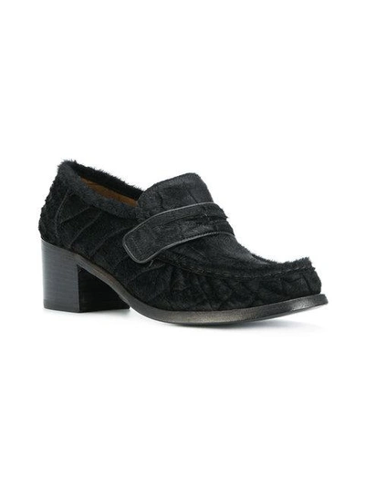 Shop Silvano Sassetti Heeled Loafers - Black