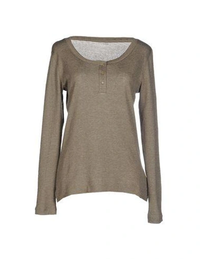 Shop Majestic Sweaters In Military Green
