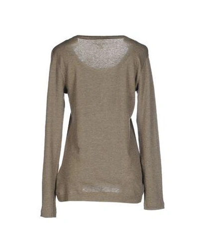 Shop Majestic Sweaters In Military Green
