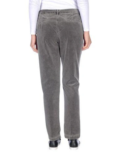 Shop Massimo Alba Casual Pants In Lead