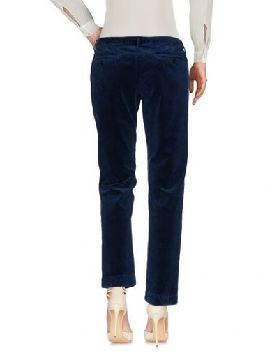 Shop Massimo Alba Casual Trouser In Slate Blue