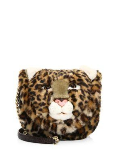 Shop Dolce & Gabbana Leopard-print Crossbody Bag In Leo Print