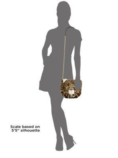 Shop Dolce & Gabbana Leopard-print Crossbody Bag In Leo Print