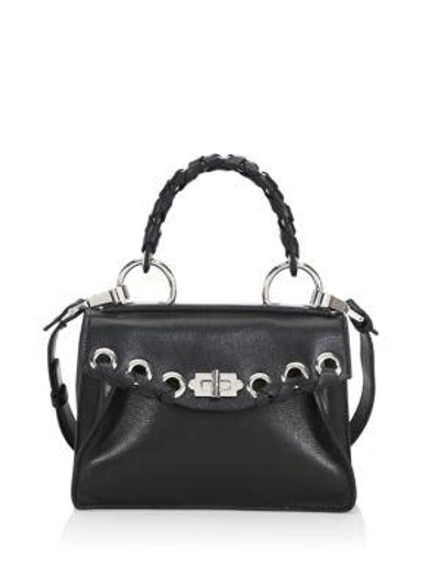 Shop Proenza Schouler Small Hava Leather Shoulder Bag In Black