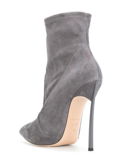 Shop Casadei Blade Ankle Boots