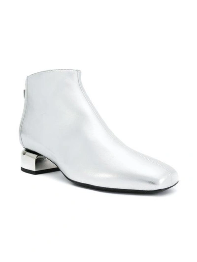 Shop Pierre Hardy Ankle Length Boots - Multicolour
