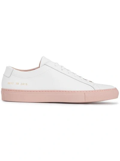 Shop Common Projects Achilles Low Sneakers In White