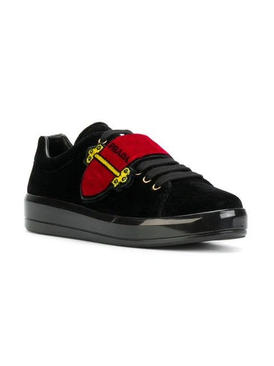 Shop Prada Cahier Sneakers