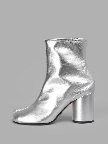 silver tabi boots