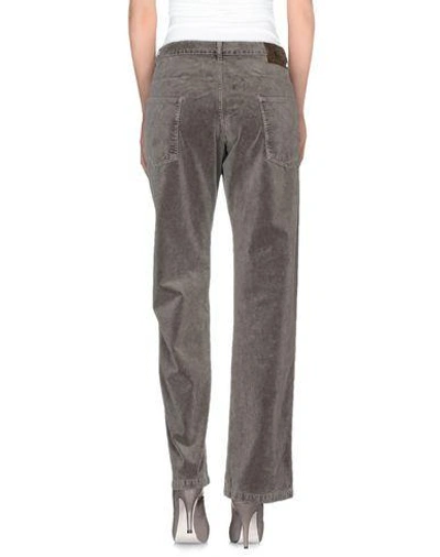 Shop Massimo Alba Casual Pants In Grey