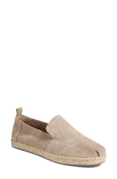 Shop Toms Classic Espadrille Slip-on In Natural